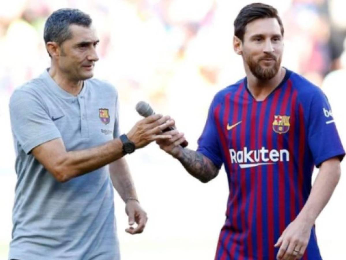 'No me preocupa' que Leo Messi vuelva a la selección, afirma Ernesto Valverde