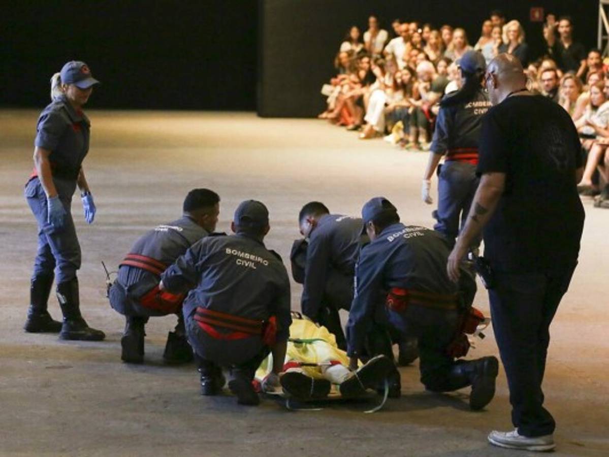 Familia: modelo brasileño que murió en desfile estaba sano 