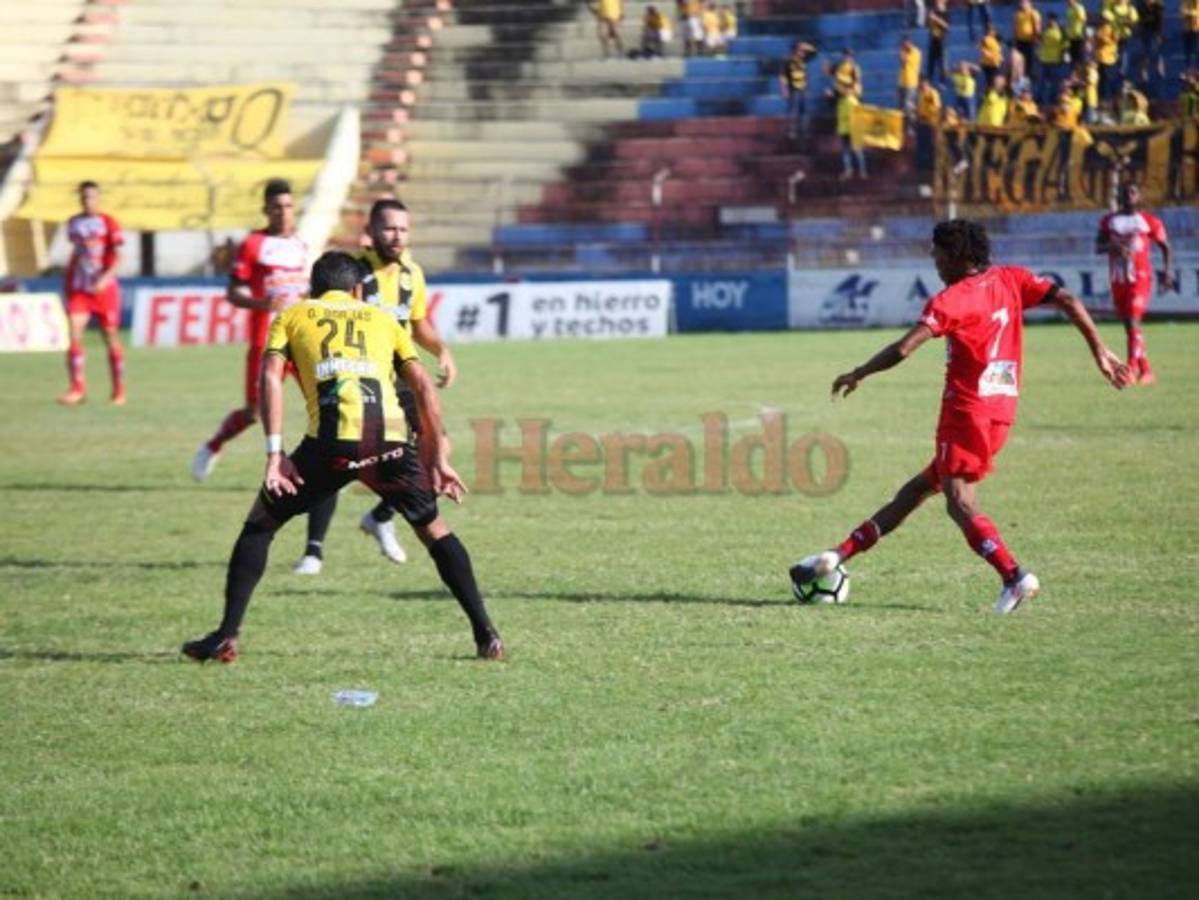 Real España empata 2-2 ante Vida en la jornada 17