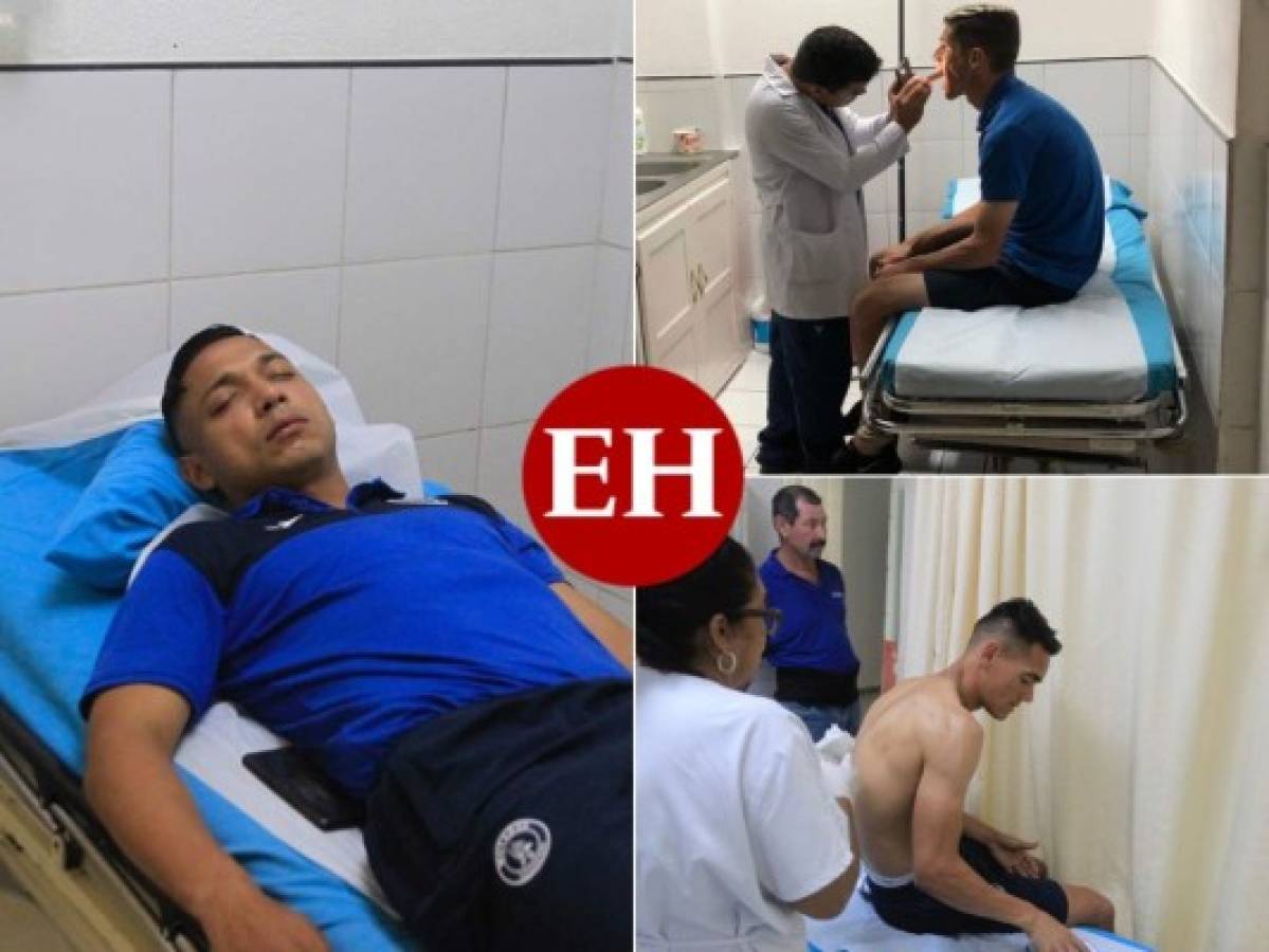 Emilio Izaguirre, Moreira y Rougier reciben el alta médica tras ataque a bus