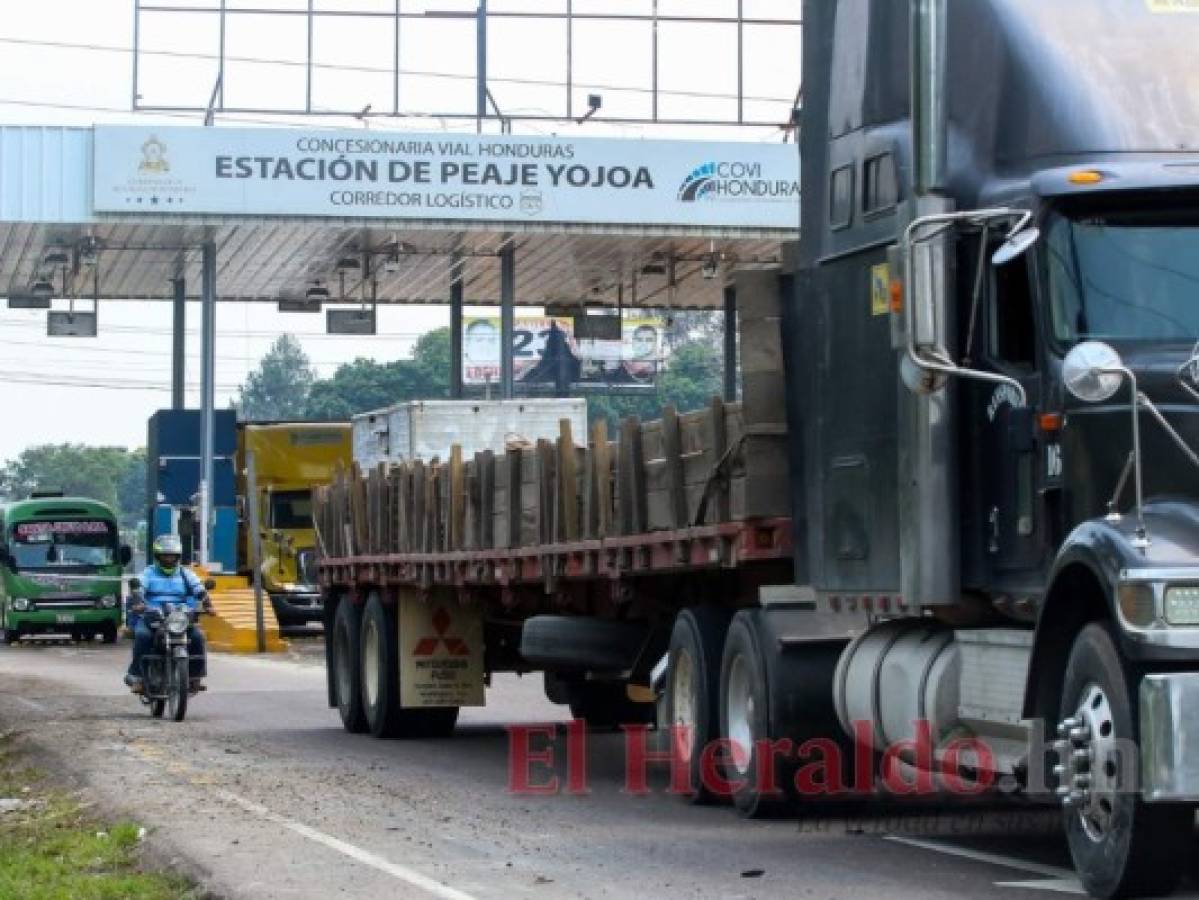 Buscan una solución permanente para prevenir los accidentes en el peaje de Santa Cruz de Yojoa