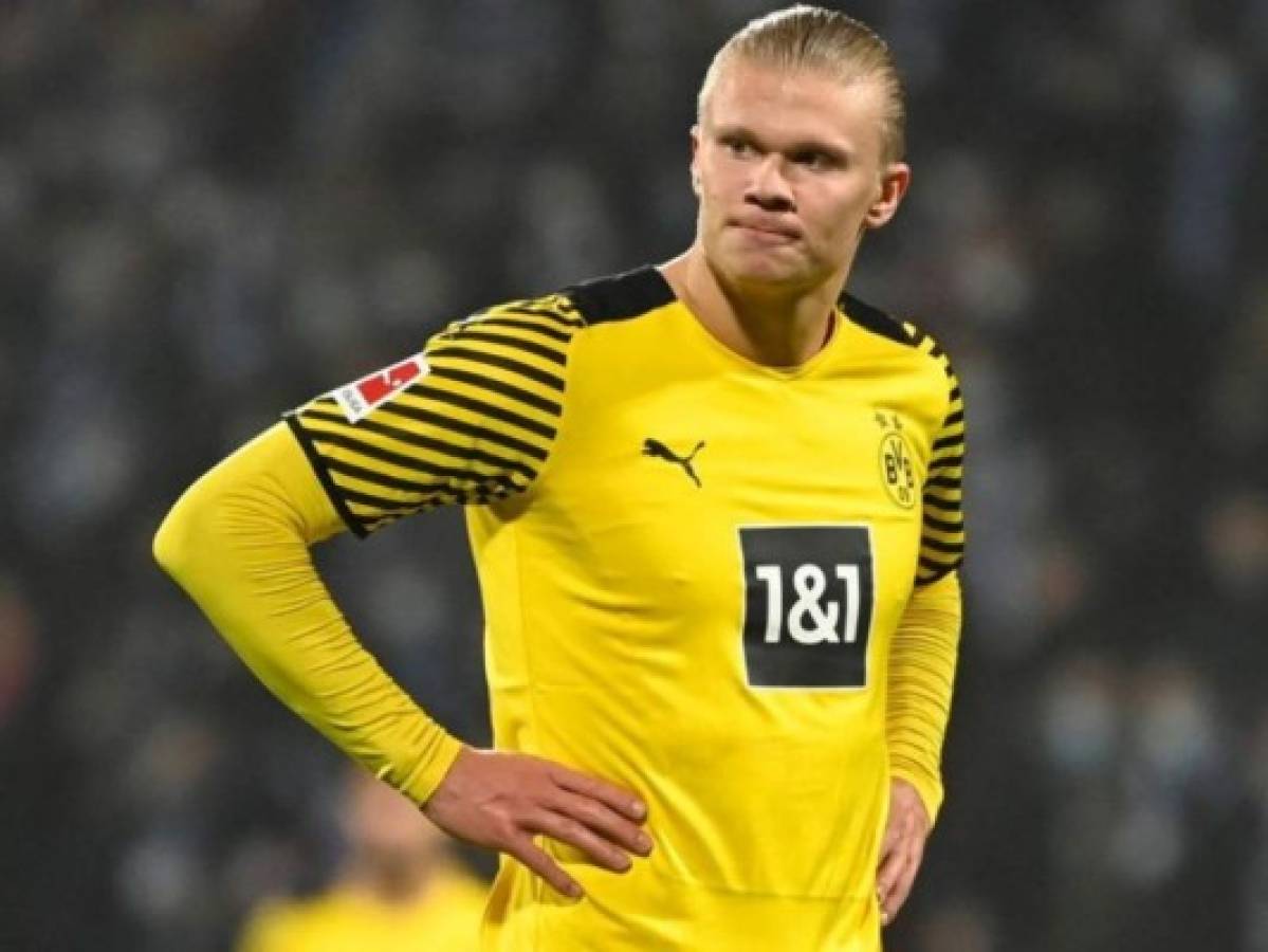 Inquietud en el Borussia Dortmund por nueva lesión de Erling Haaland  