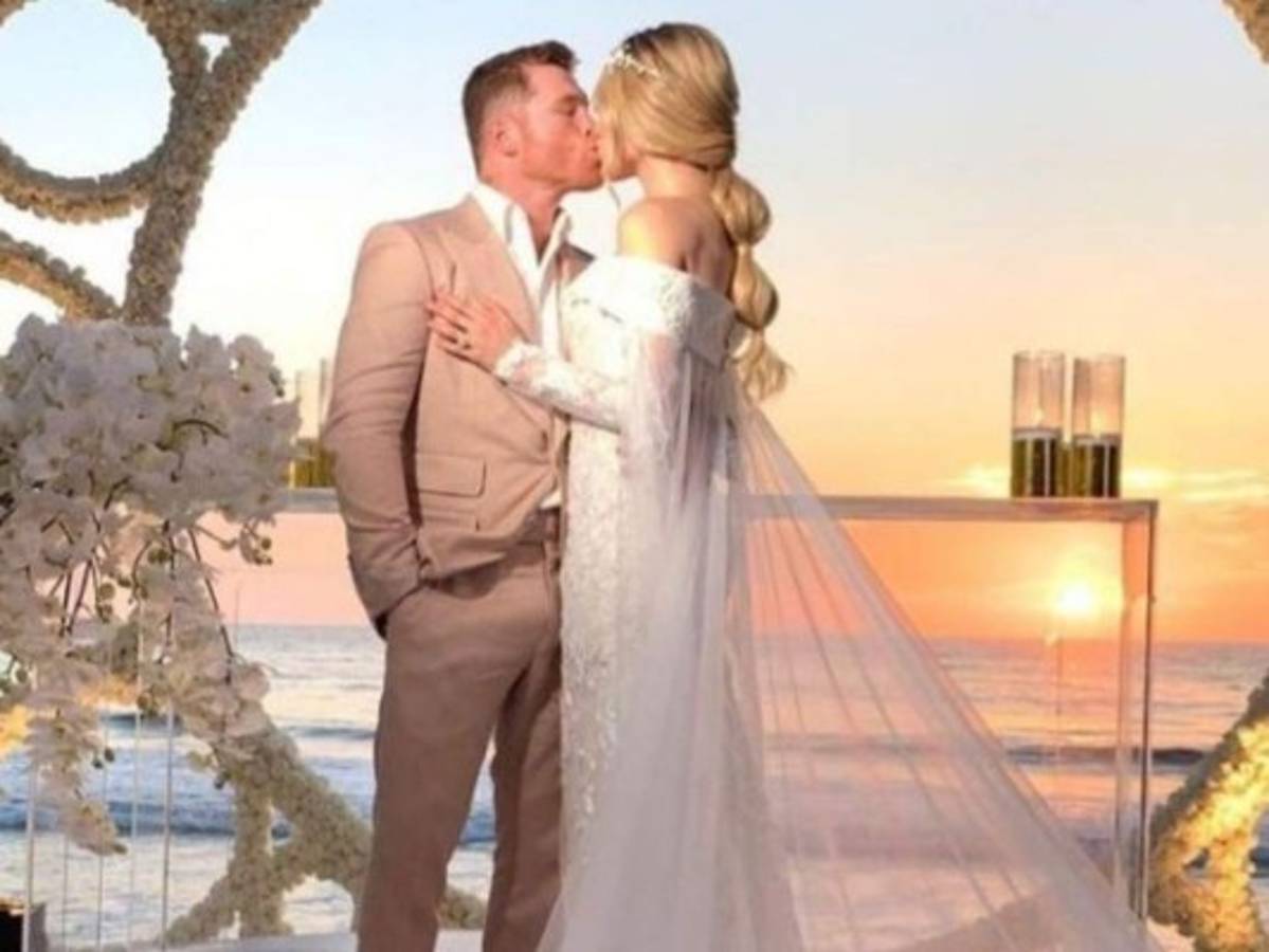 ¡Se casaron! Así fue la espectacular boda de 'Canelo' Álvarez y Fernanda Gómez