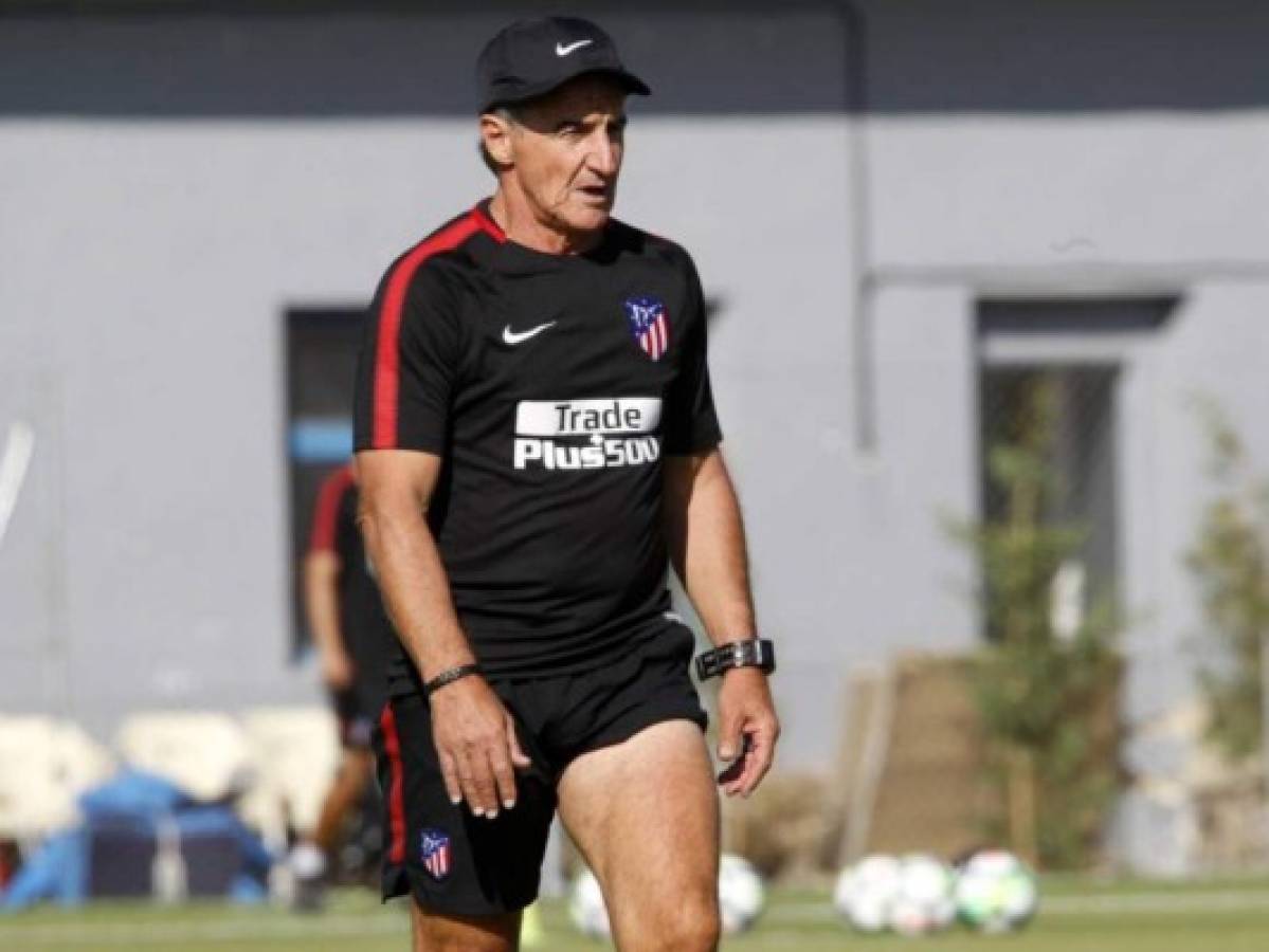El 'profe' Ortega ve 'muy motivados' a los jugadores del Atlético