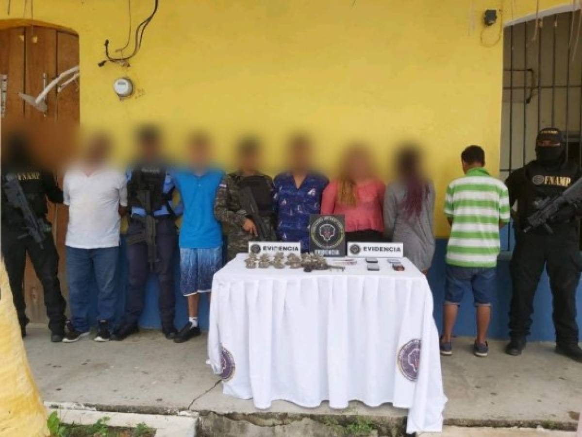 Caen seis integrantes de la pandilla 18 por extorsión en Trujillo