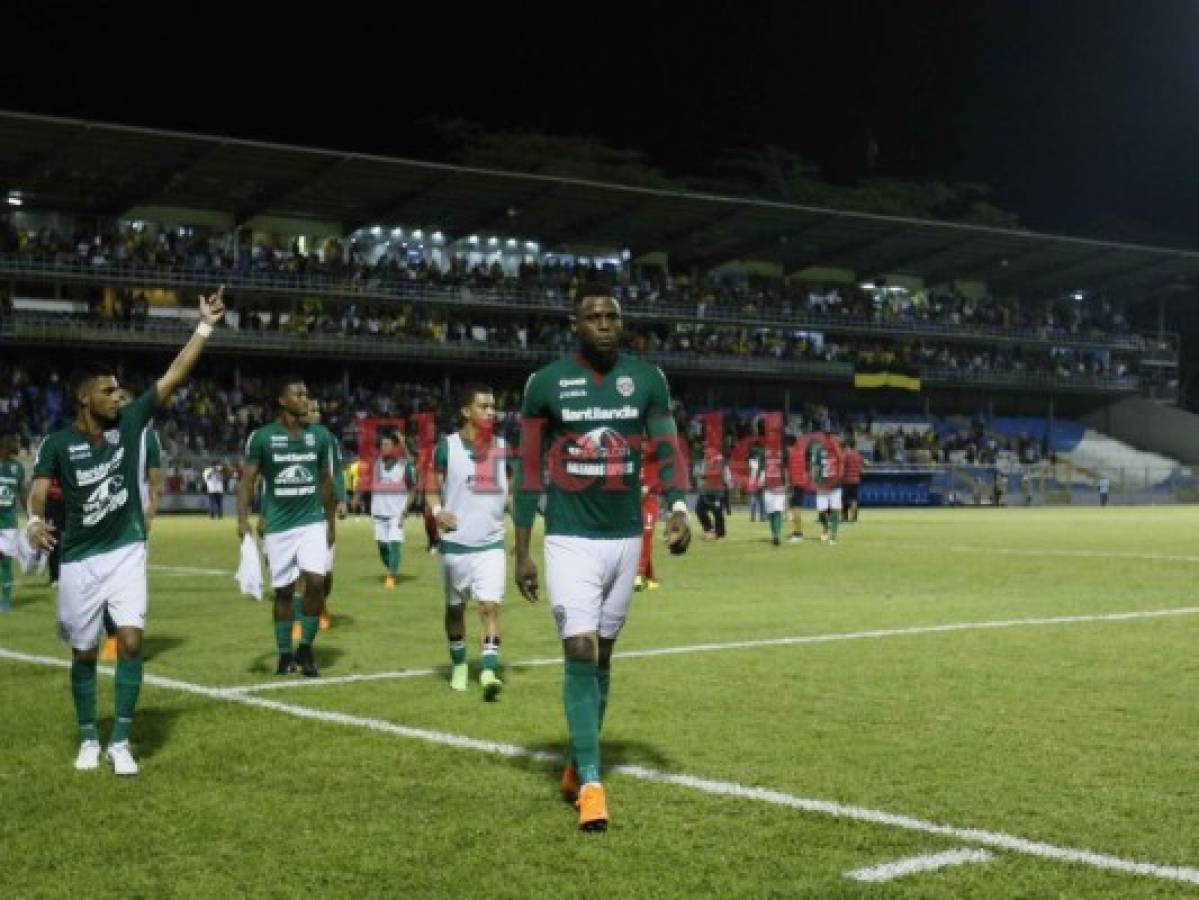 Marathón abandona molesto la cancha del estadio Morazán de SPS