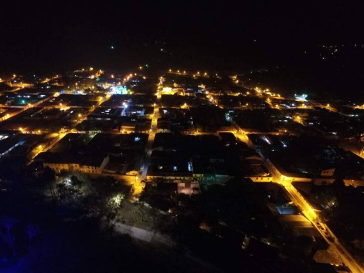 Gracias, Lempira: El mágico lugar que brilla de noche