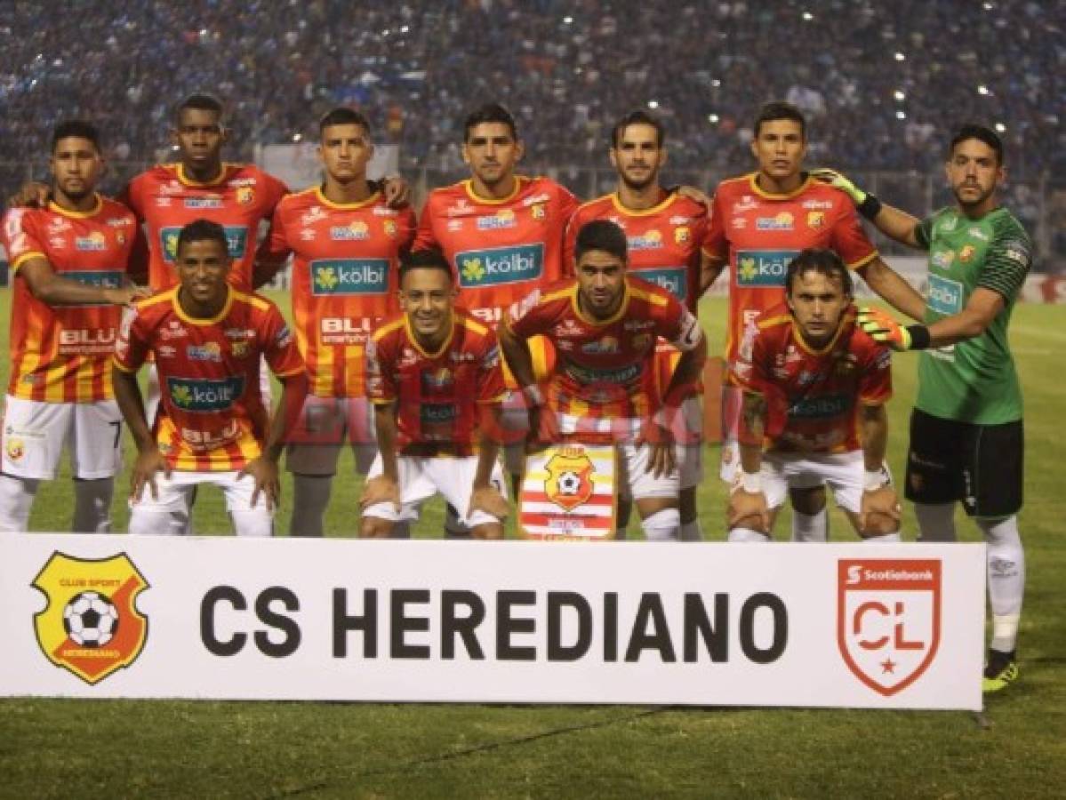 Así salió Herediano vs Motagua en la gran final. (Foto: David Romero / EL HERALDO)