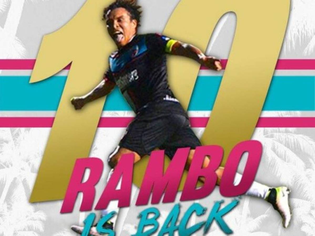 El trotamundo Rambo de León regresa al Miami United