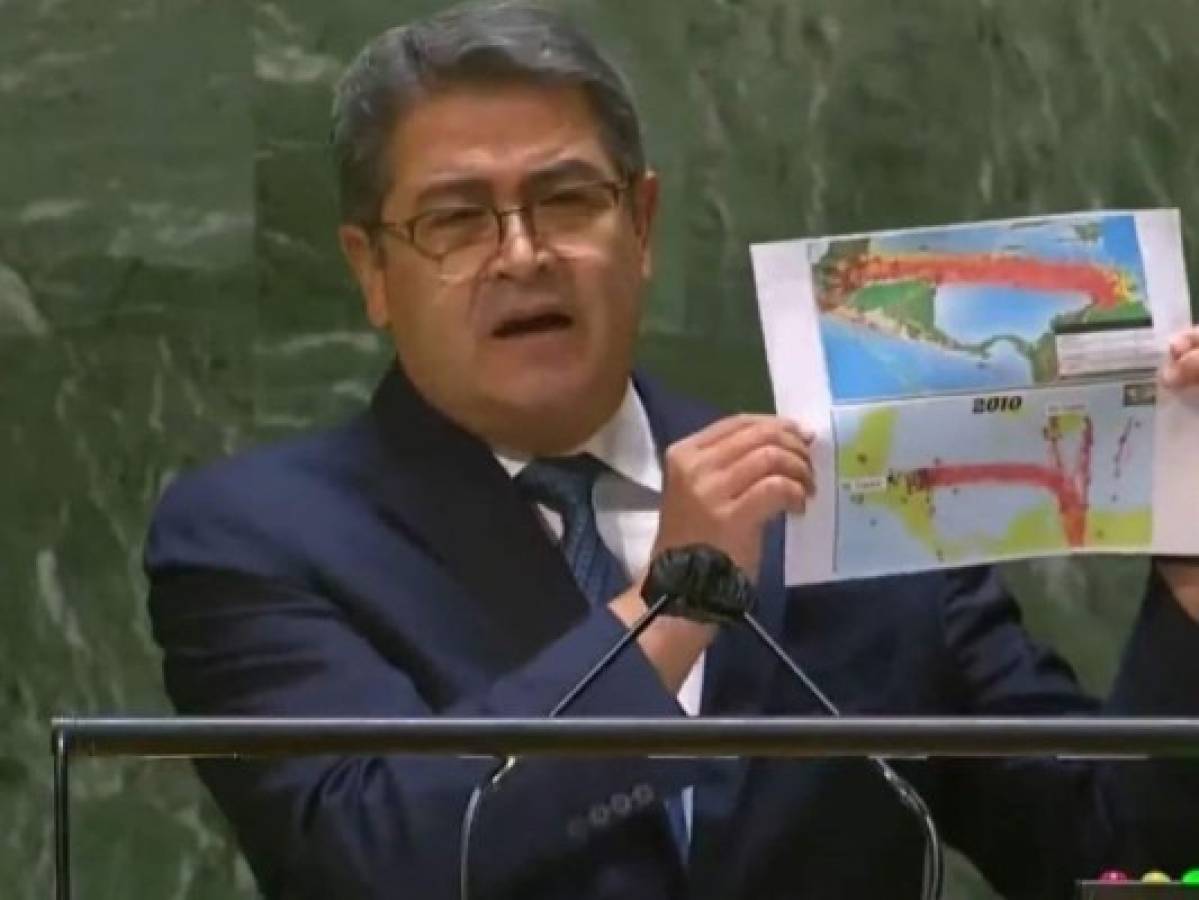 'Honduras es otra desde el inicio de mi gobierno': presidente Hernández en la ONU