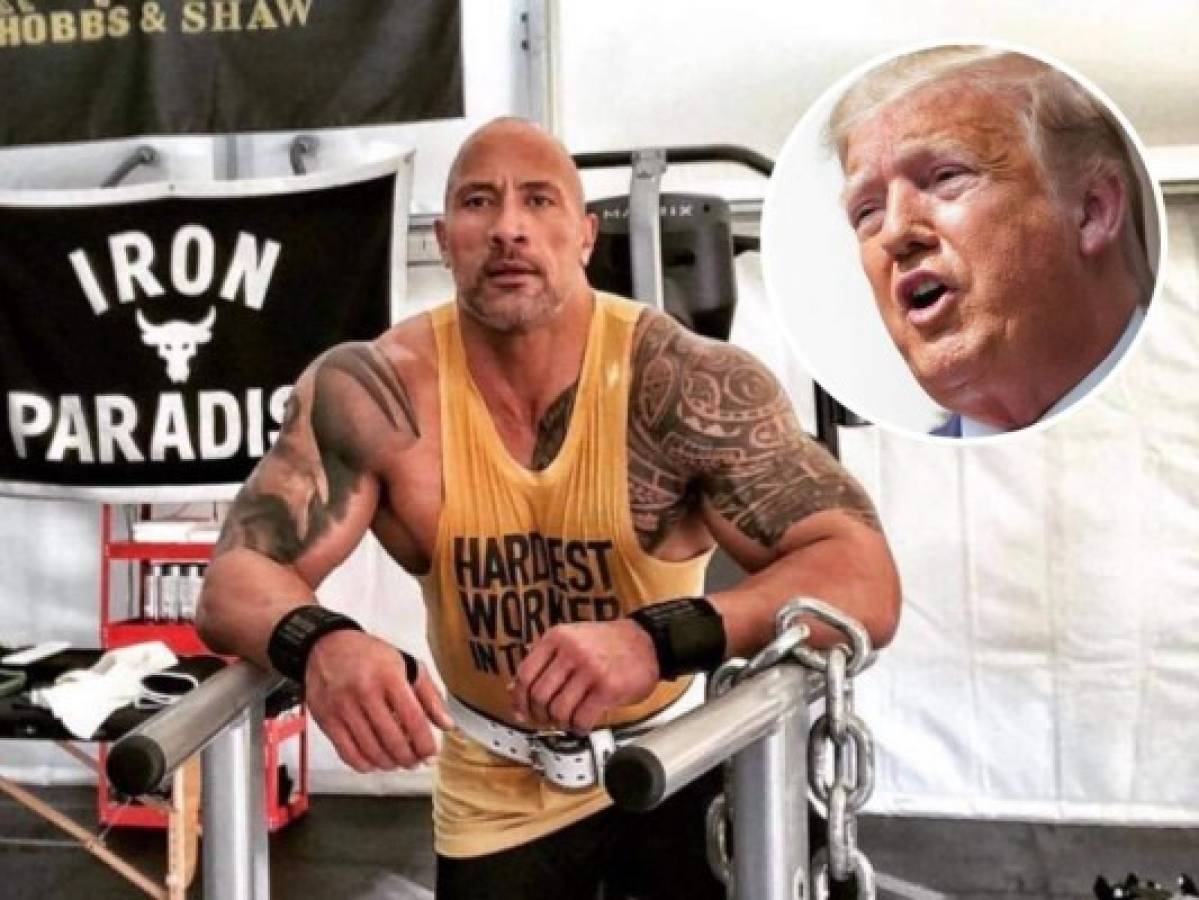 '¿Dónde estás?': El duro mensaje de Dwayne Johnson a Donald Trump