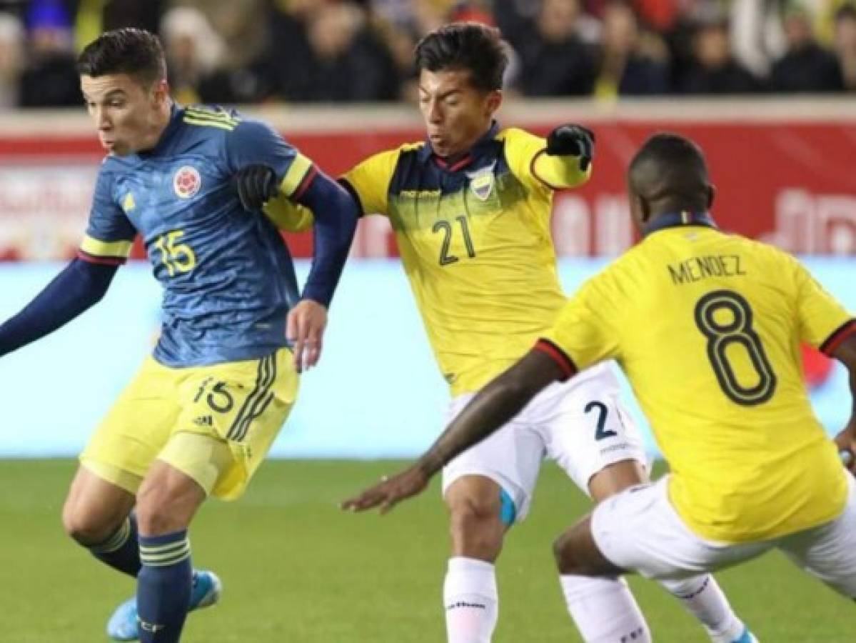 Colombia gana 1-0 a Ecuador en amistoso en EEUU  