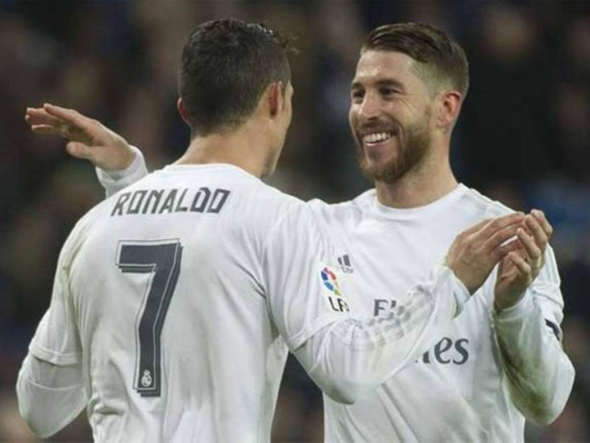Sergio Ramos 'muy tranquilo' sobre situación de Cristiano en el Real Madrid