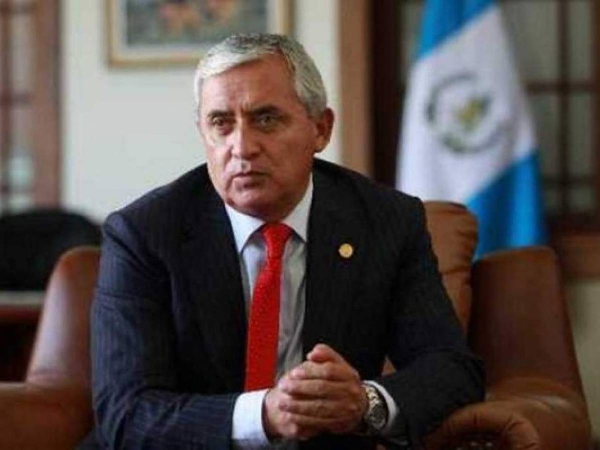 Revelan nuevo caso de corrupción de expresidente guatemalteco