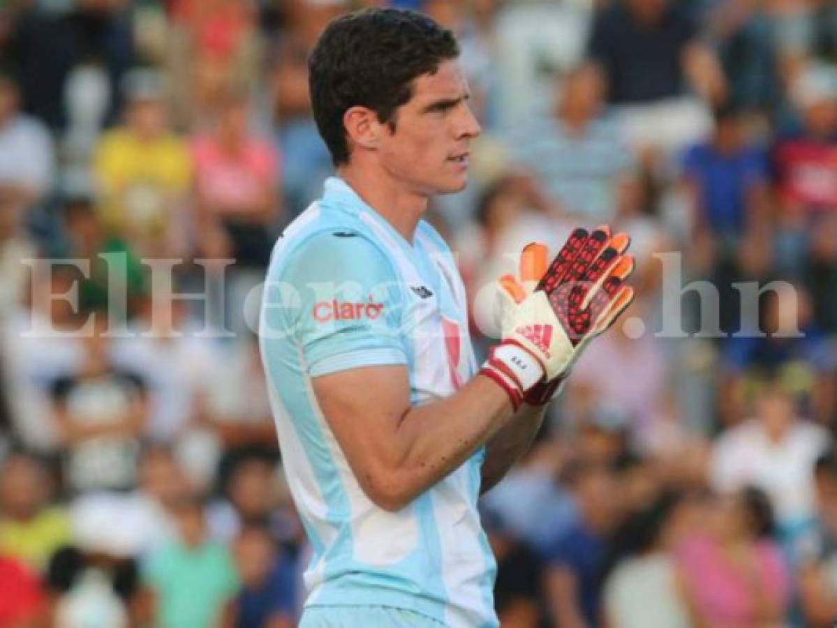 La tapada de oro de Jonathan Rougier de Motagua en la final ante Marathón