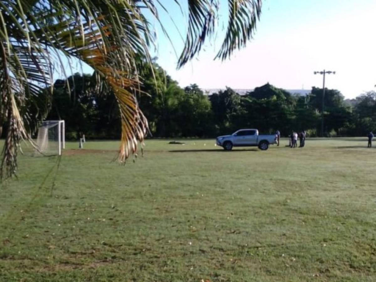 Dentro de campo de fútbol asesinan a un hombre en Puerto Cortés