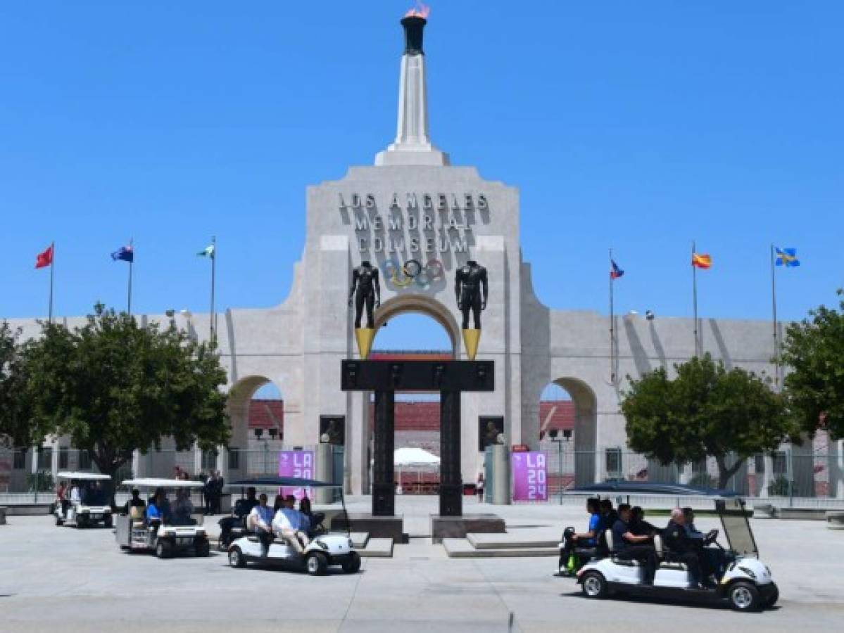 Comisión del COI visita las instalaciones de Los Ángeles para Juegos de 2024  