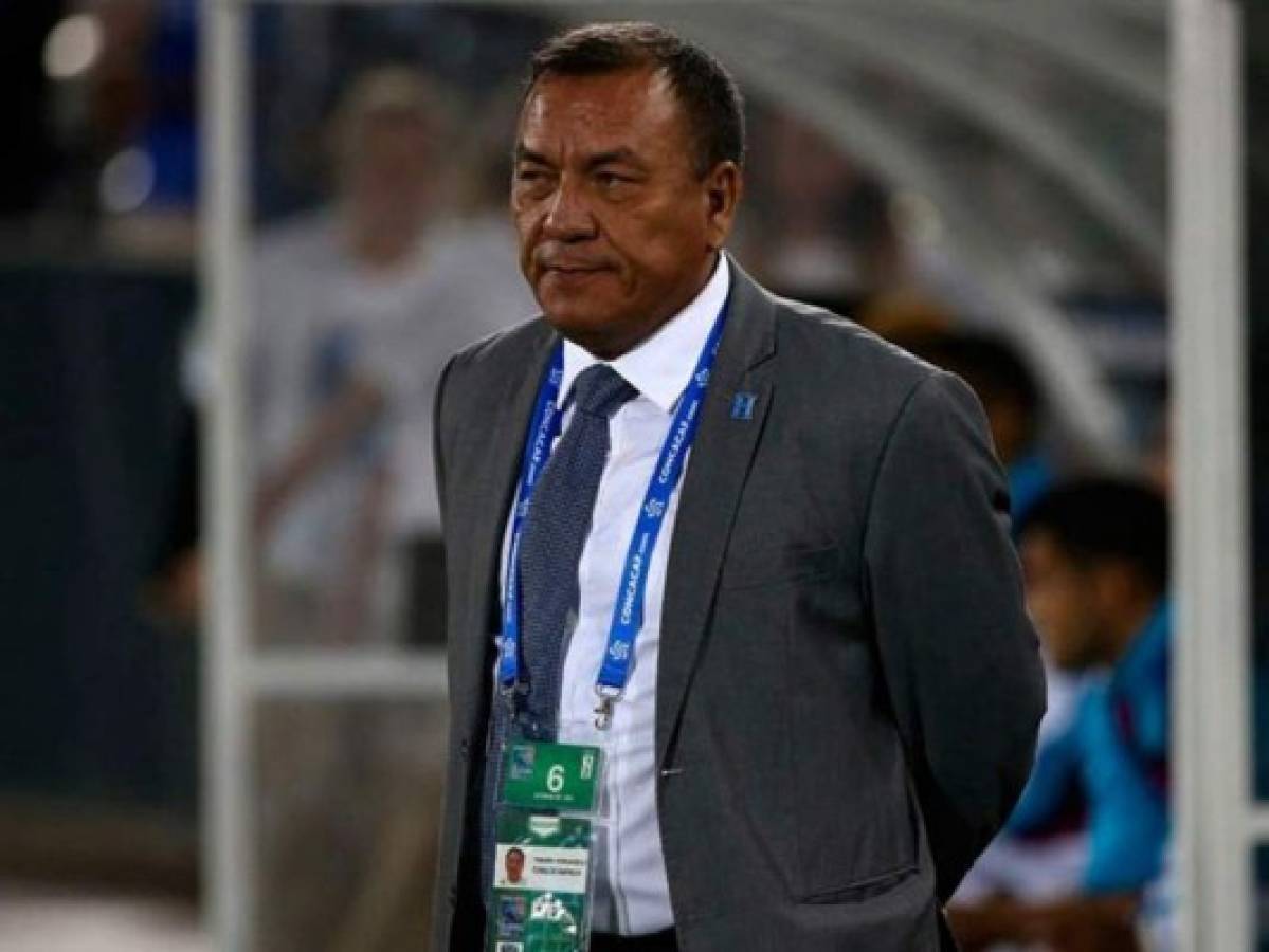 Carlos Tábora es el entrenador interino de la Selección Nacional de Honduras