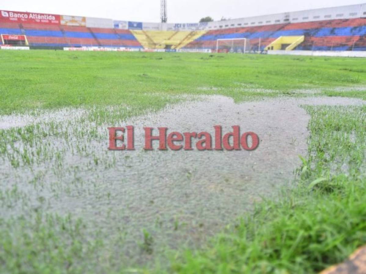 Suspenden juego Vida vs Platense por fuertes lluvias en La Ceiba