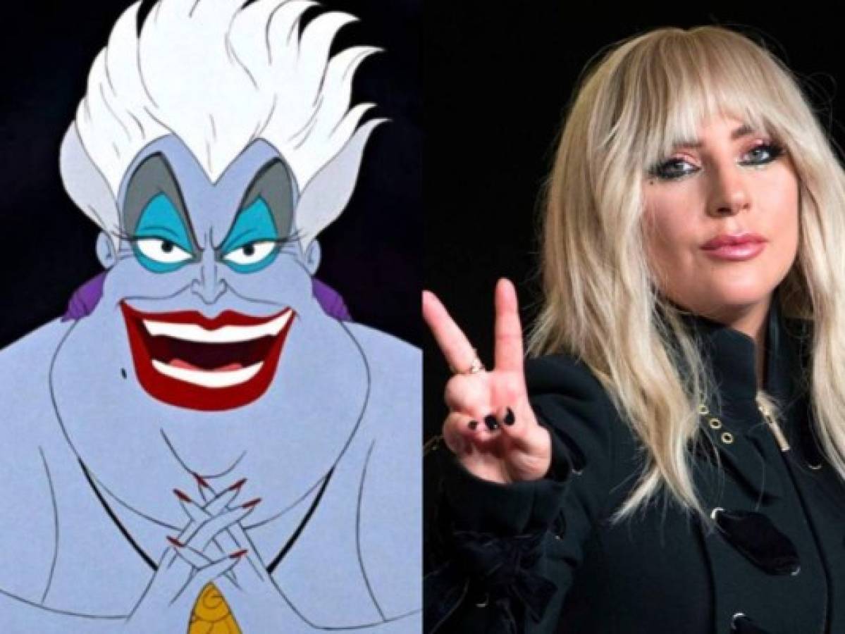 Lady Gaga podría interpretar a la villana 'Úrsula' en el remake de 'La Sirenita'