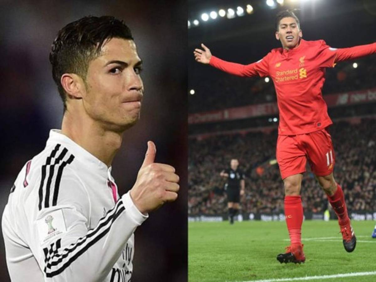 Salah y Firmino siguen la estela de Cristiano en goleadores de Champions