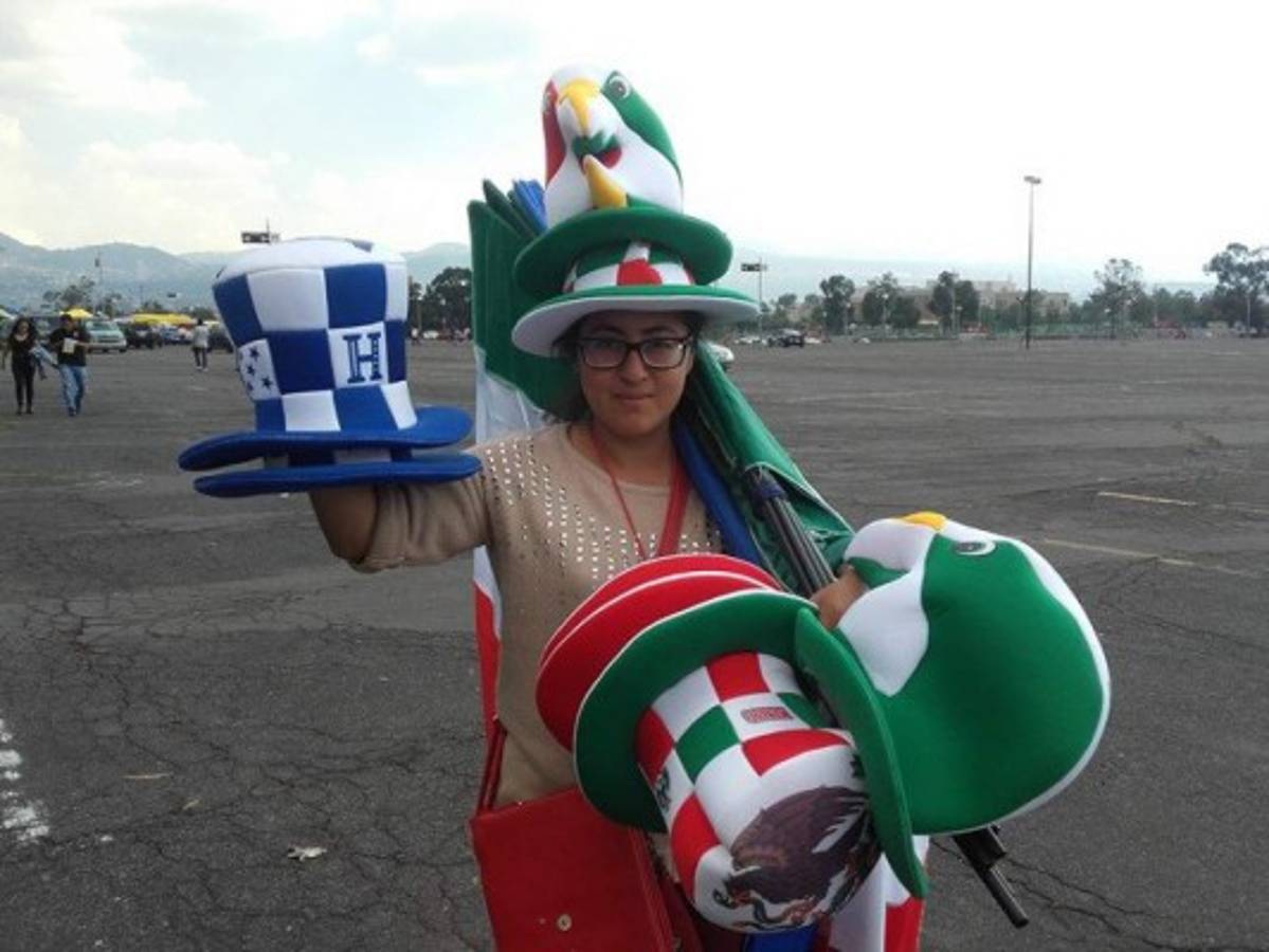 El ambiente previo al duelo entre México y Honduras