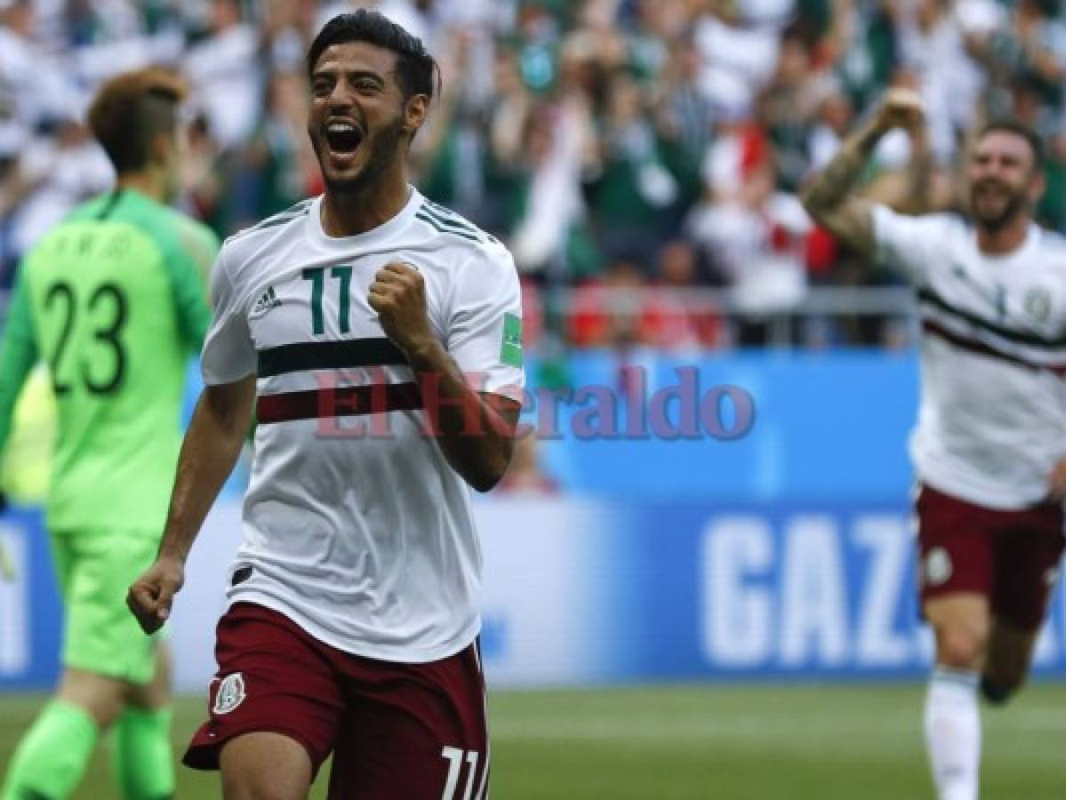 Con goles de Vela y Chicharito, México gana 2-1 vs Corea del Sur y acaricia los octavos de final