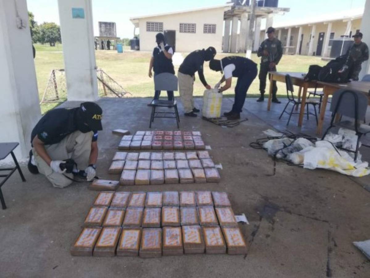 Honduras: Más de 100 kilos de cocaína le incautaron a colombianos en Gracias a Dios  