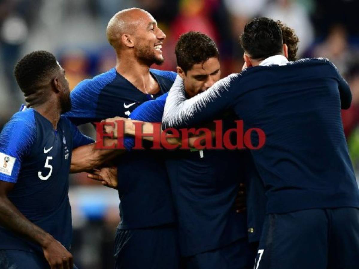 Francia es finalista por tercera vez en un Mundial, tras vencer a Bélgica