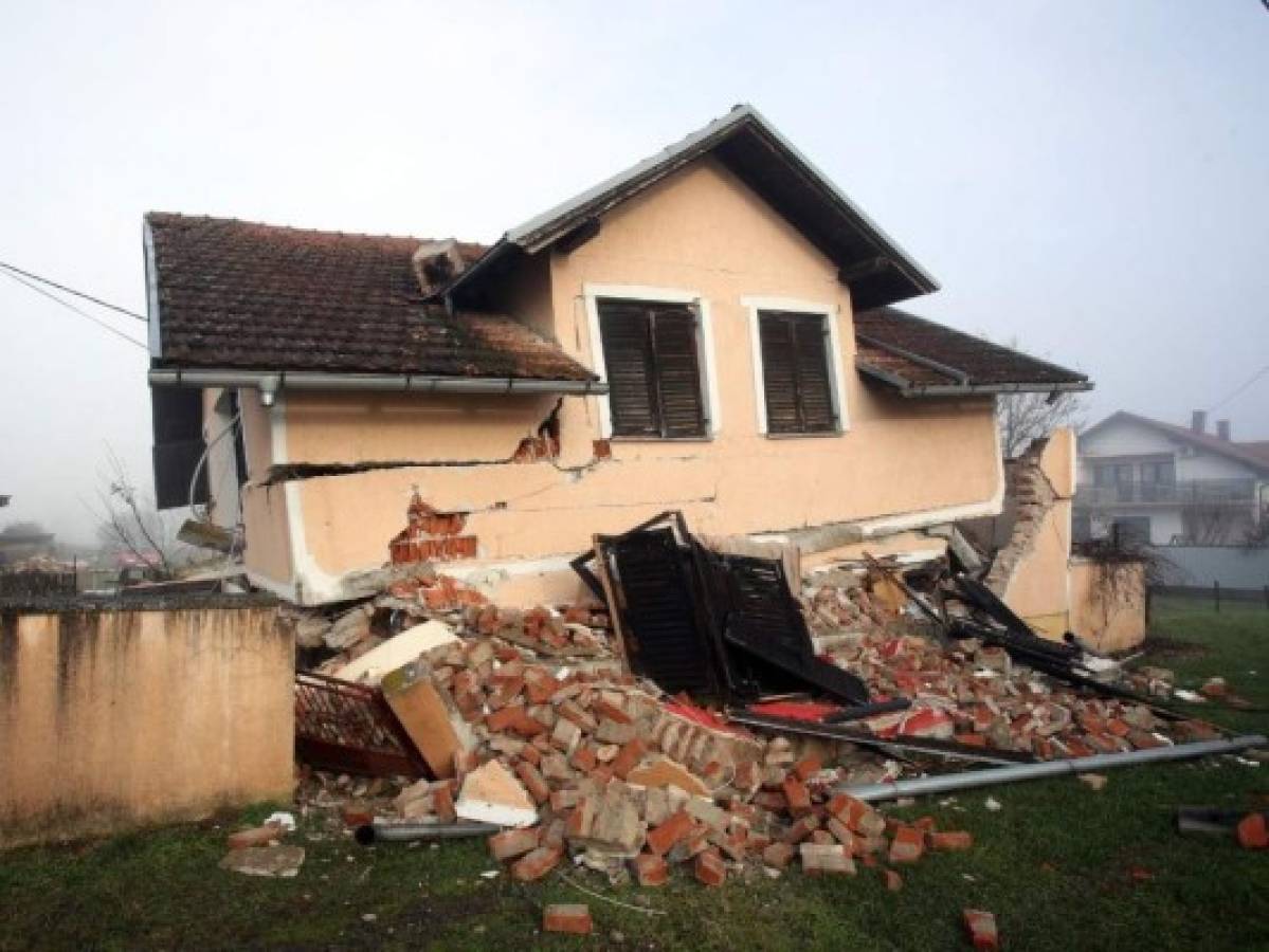 Nuevos temblores en Croacia al día siguiente de un mortífero sismo