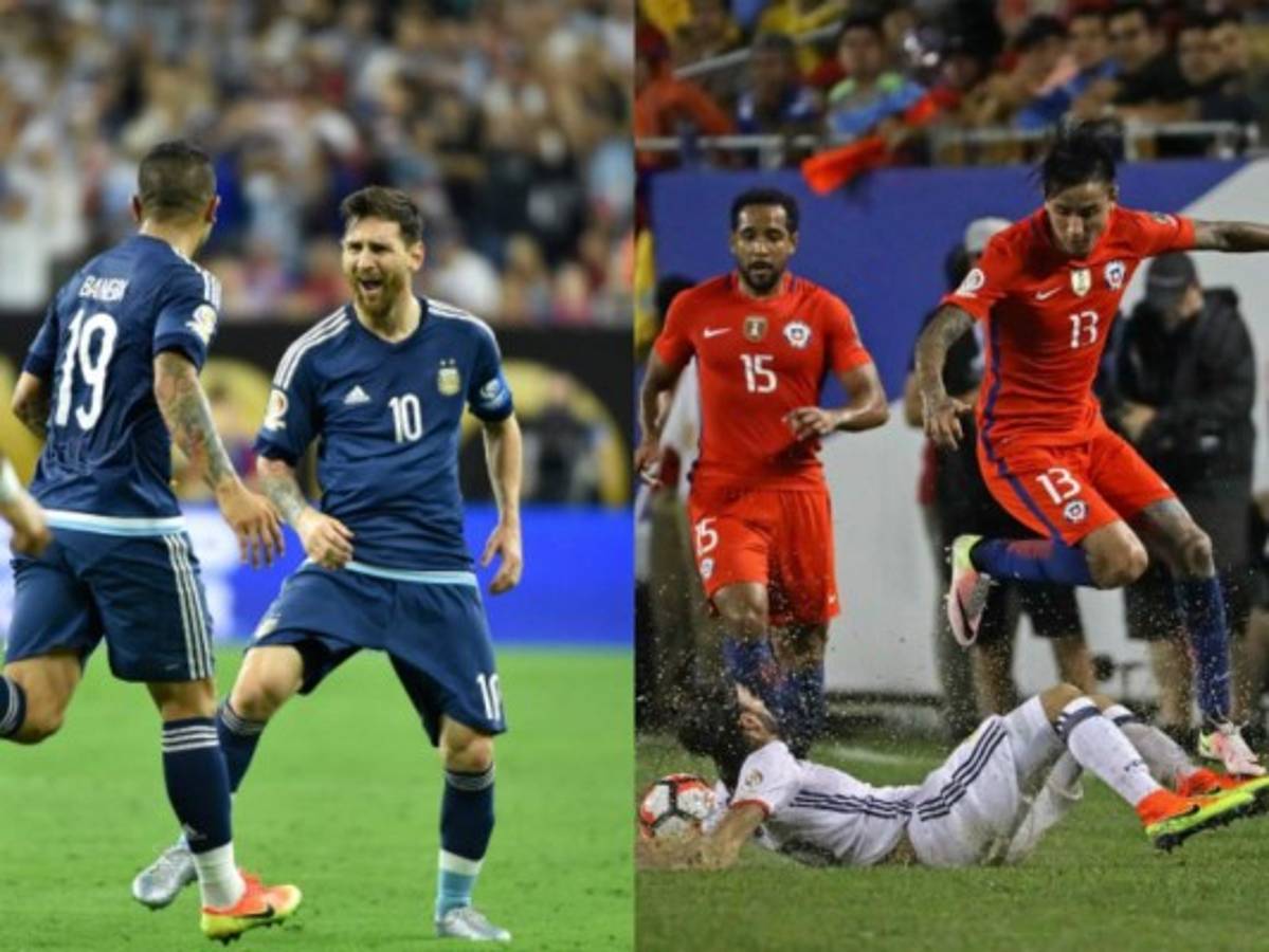 Argentina y Chile otra vez frente a frente en una gran final de Copa América