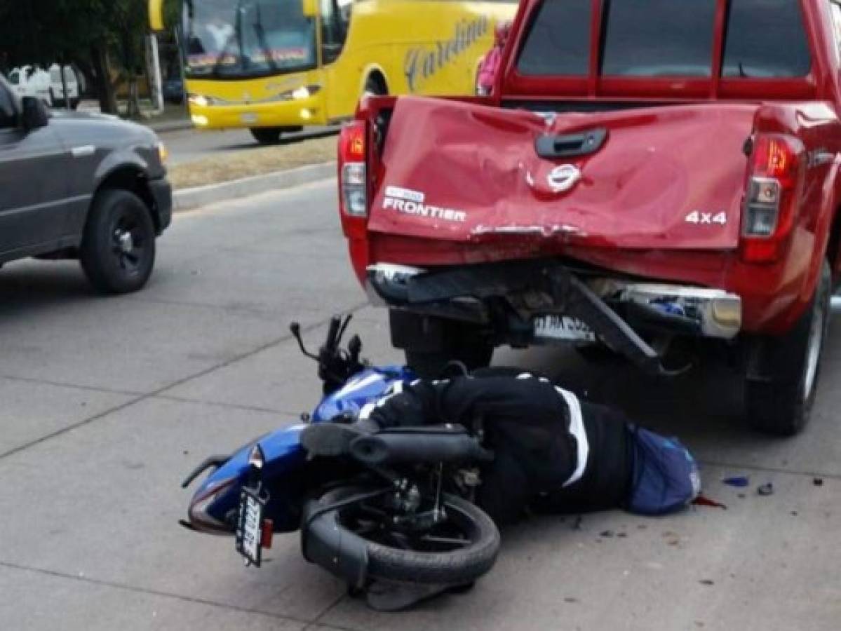 Guardia de seguridad muere en accidente de motocicleta en Comayagua