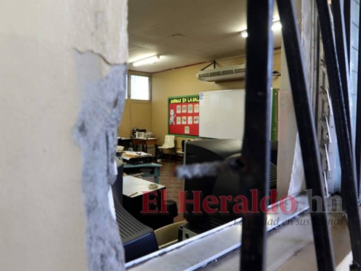 Roban varias computadoras de la Escuela Óscar A. Flores en la capital