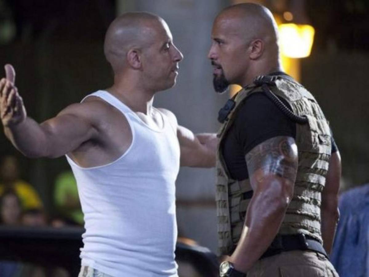 Dwayne Johnson, 'La Roca', habla sobre la pelea con Vin Diesel en Rápido y Furioso