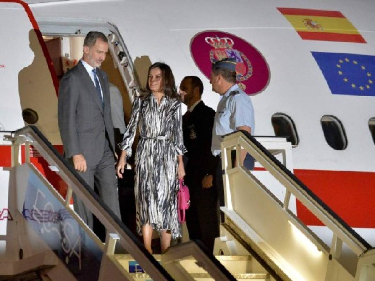 Los reyes de España llegan a Cuba en visita de Estado