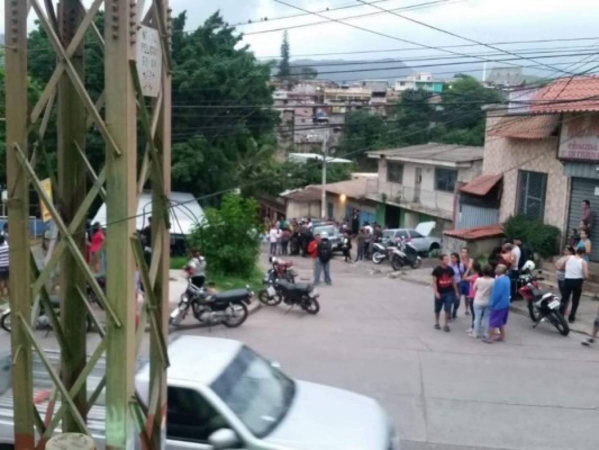 Tres personas muertas deja balacera en la colonia La Esperanza de la capital