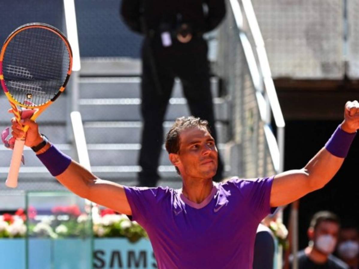 'Estoy orgulloso de mi equipo' el Real Madrid, dice Nadal 