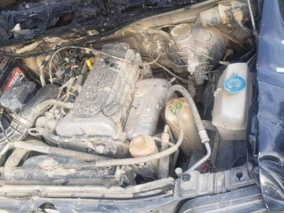 Hombre muere carbonizado tras accidentarse en carretera a Danlí