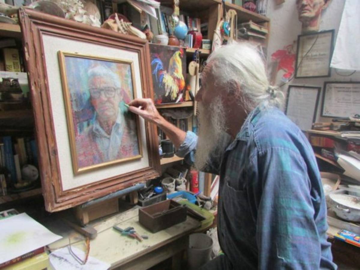 El Paraíso rinde homenaje al artista Luis Ernesto Zepeda