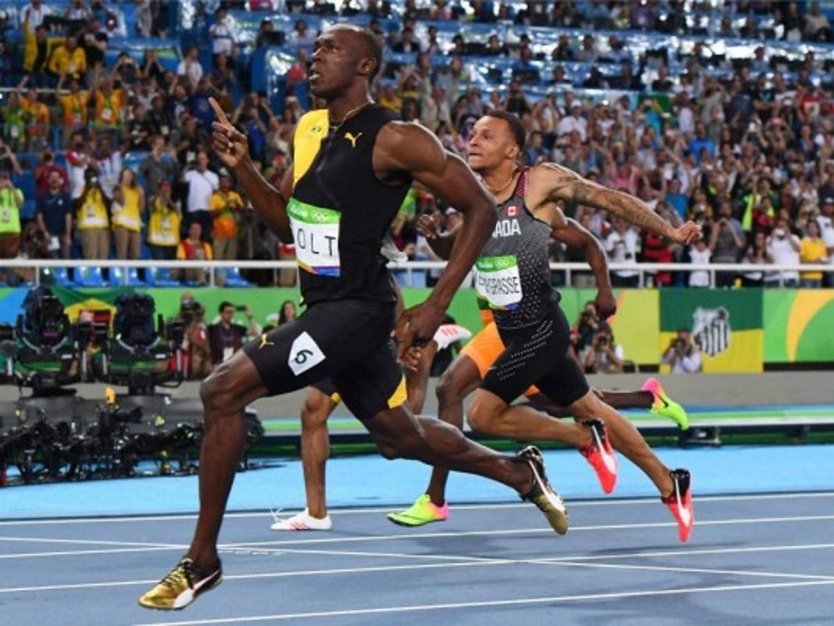 Bolt se hace leyenda y gana por tercera vez la medalla de oro de los 100m planos de los Juegos Olímpicos en Rio-2016