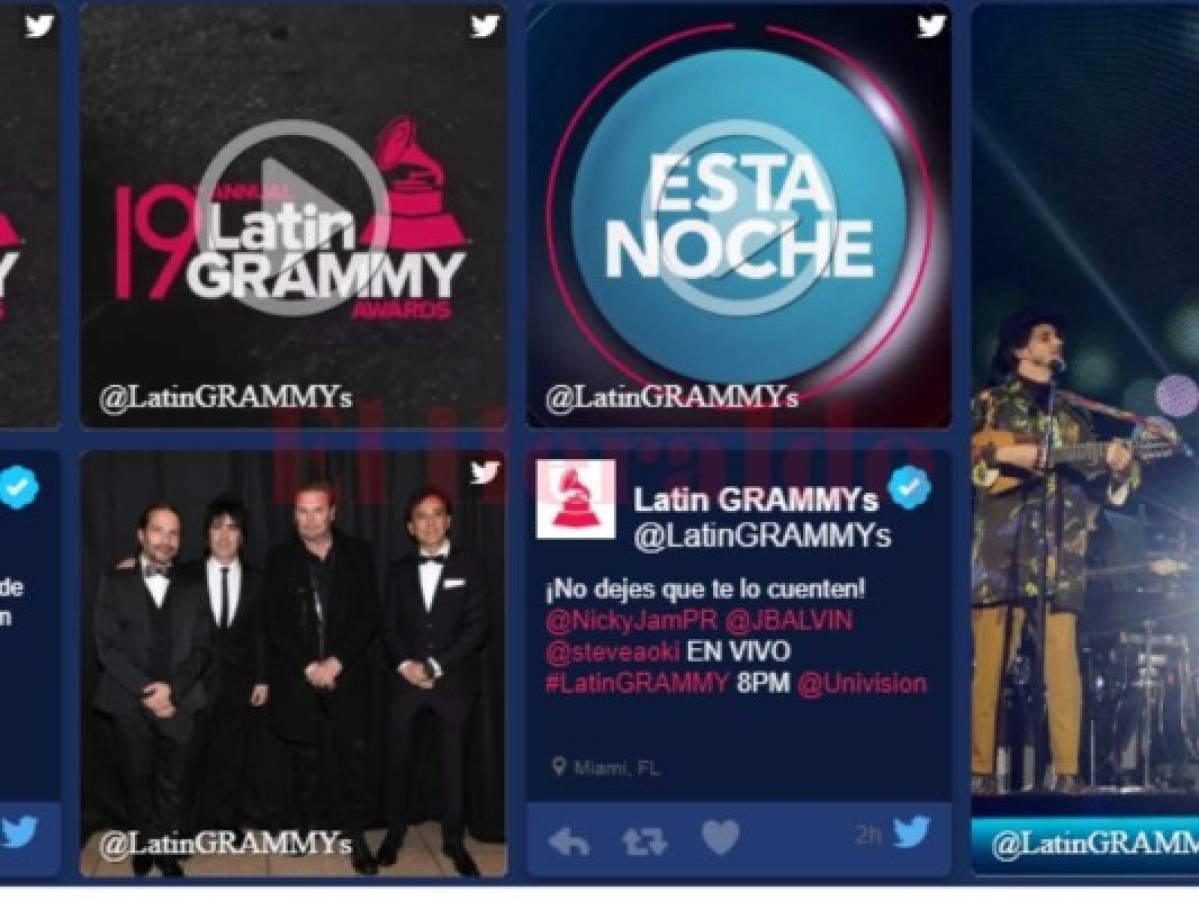 Alfombra roja de los premios Latin Grammy 2018