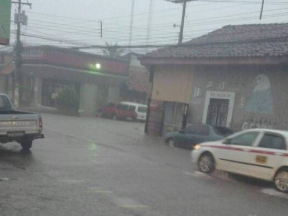 Alerta roja por lluvias en los departamentos de Valle y Choluteca