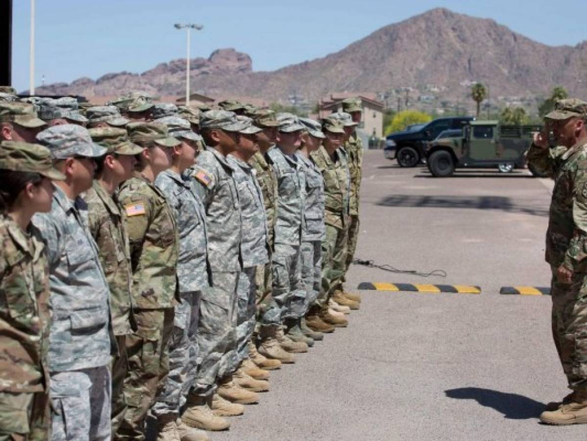 Trump ordena despliegue de 225 militares en Arizona para custodiar la frontera con México