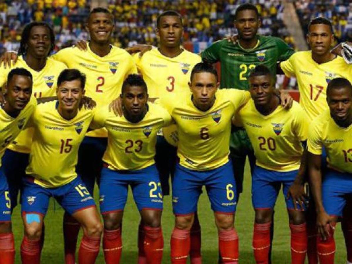 La lista de convocados por Ecuador para amistoso contra la Selección de Honduras