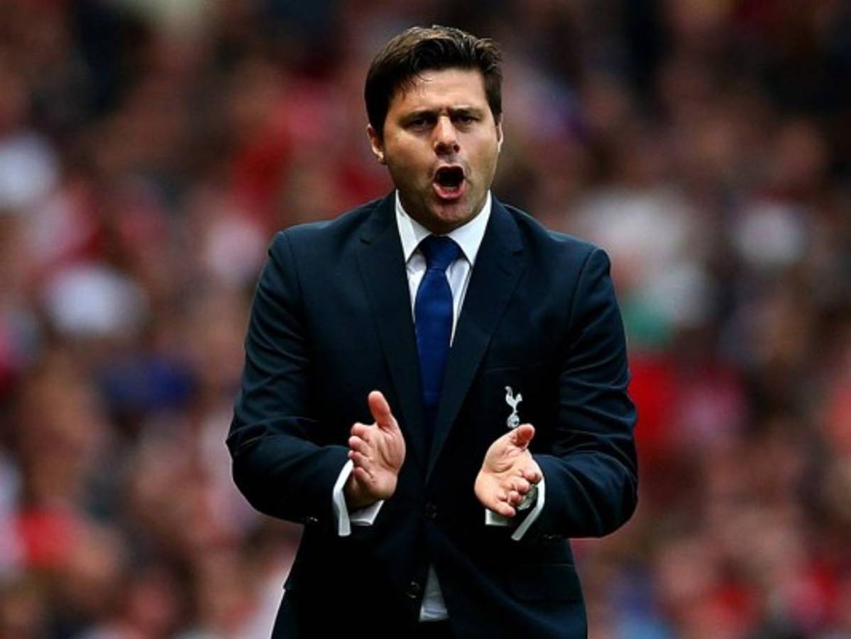 Mauricio Pochettino con el Tottenham.