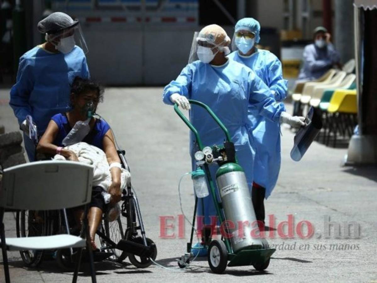 El Hospital Escuela reporta diez muertes por covid-19 en 24 horas