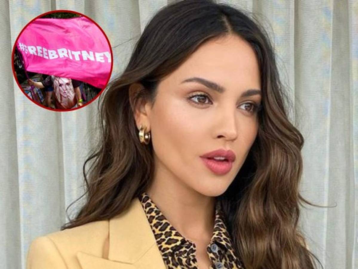 Eiza González se une a famosos en apoyo a Britney Spears