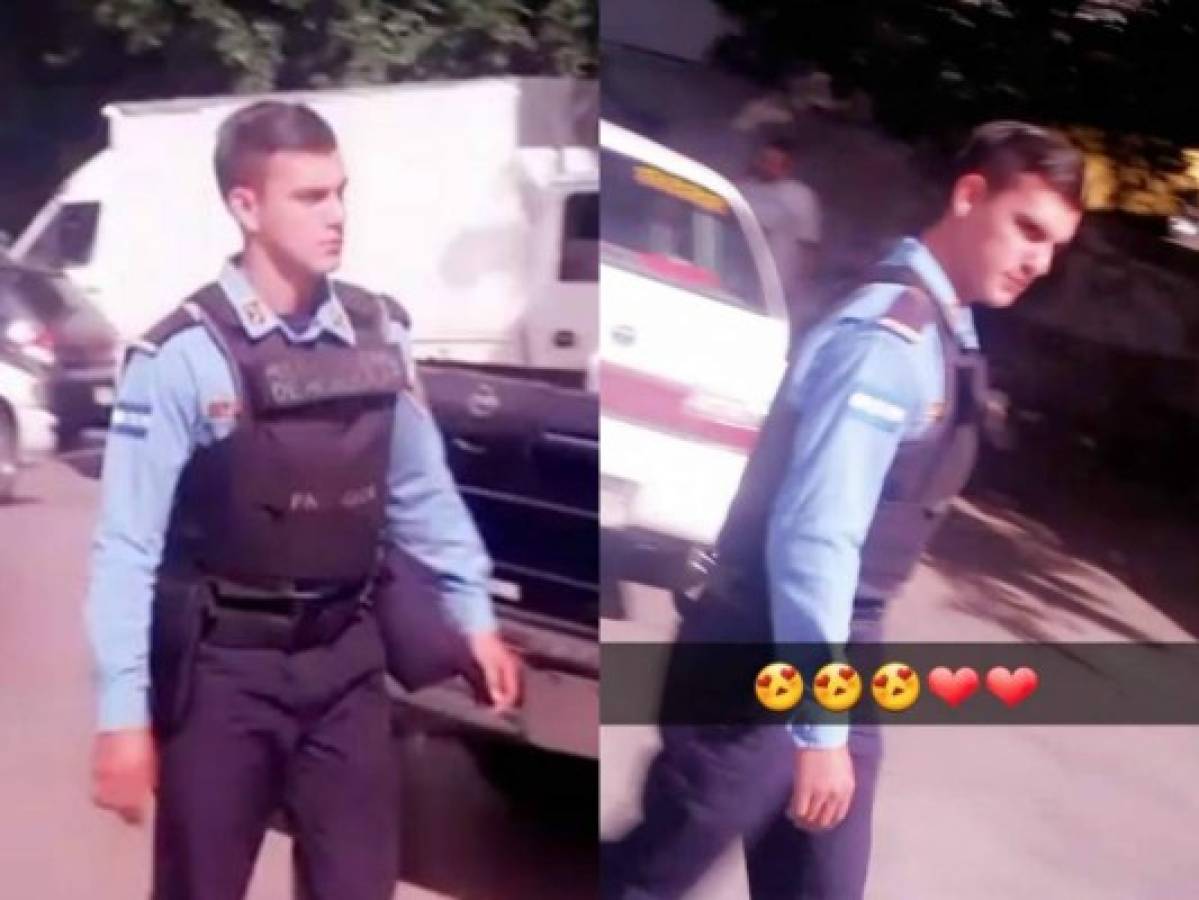 Policía hondureño se vuelve viral en Facebook por su atractivo físico; lo llaman 'Ken policía'