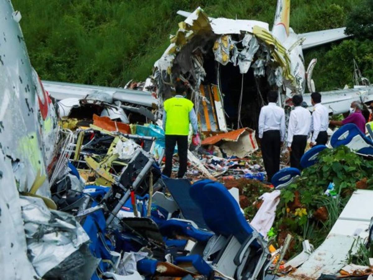 Fuertes lluvias y viento dificultaron aterrizaje de avión en India