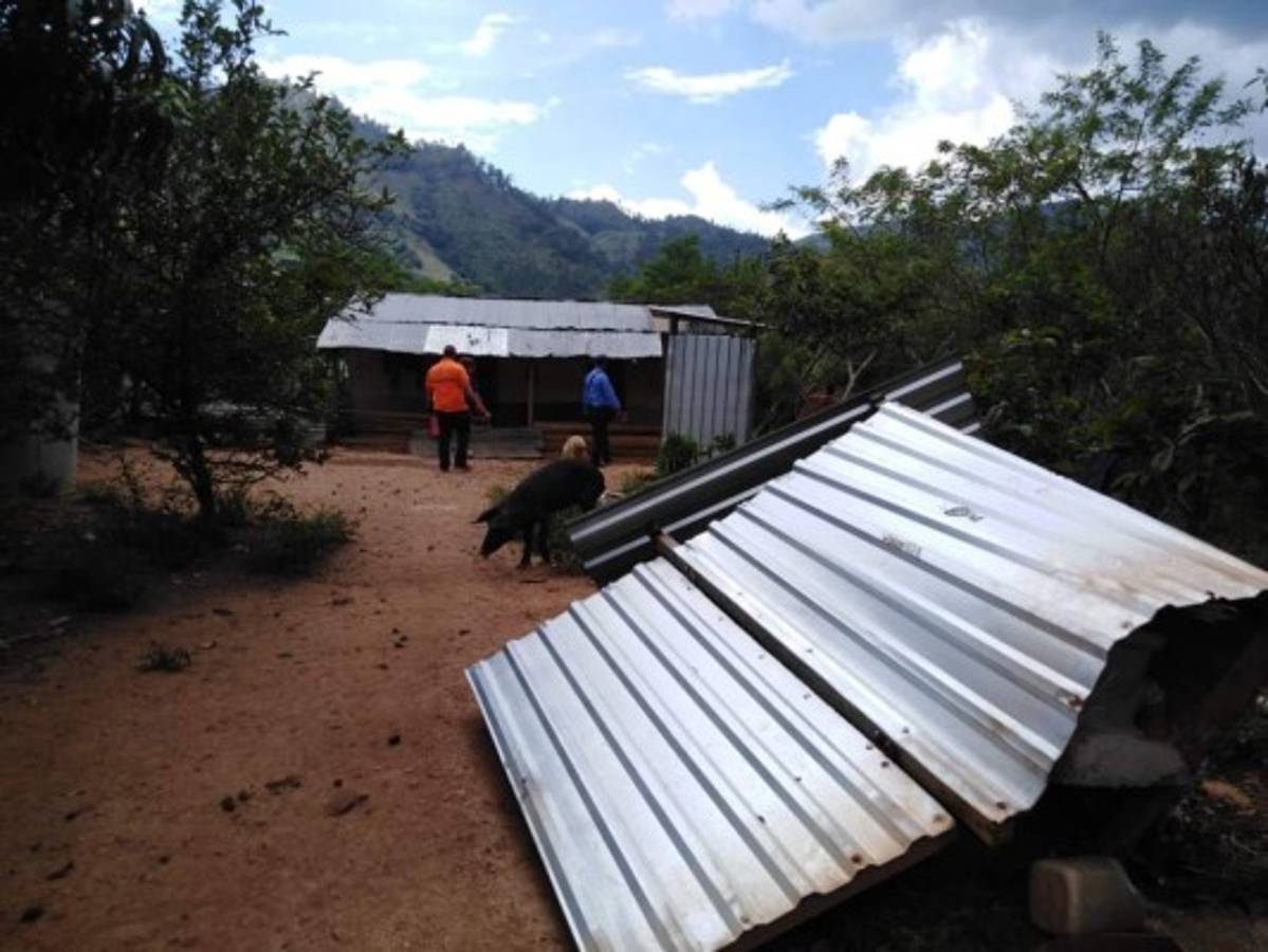 Lluvias dejan cuantiosos daños en el oriente y sur de Honduras